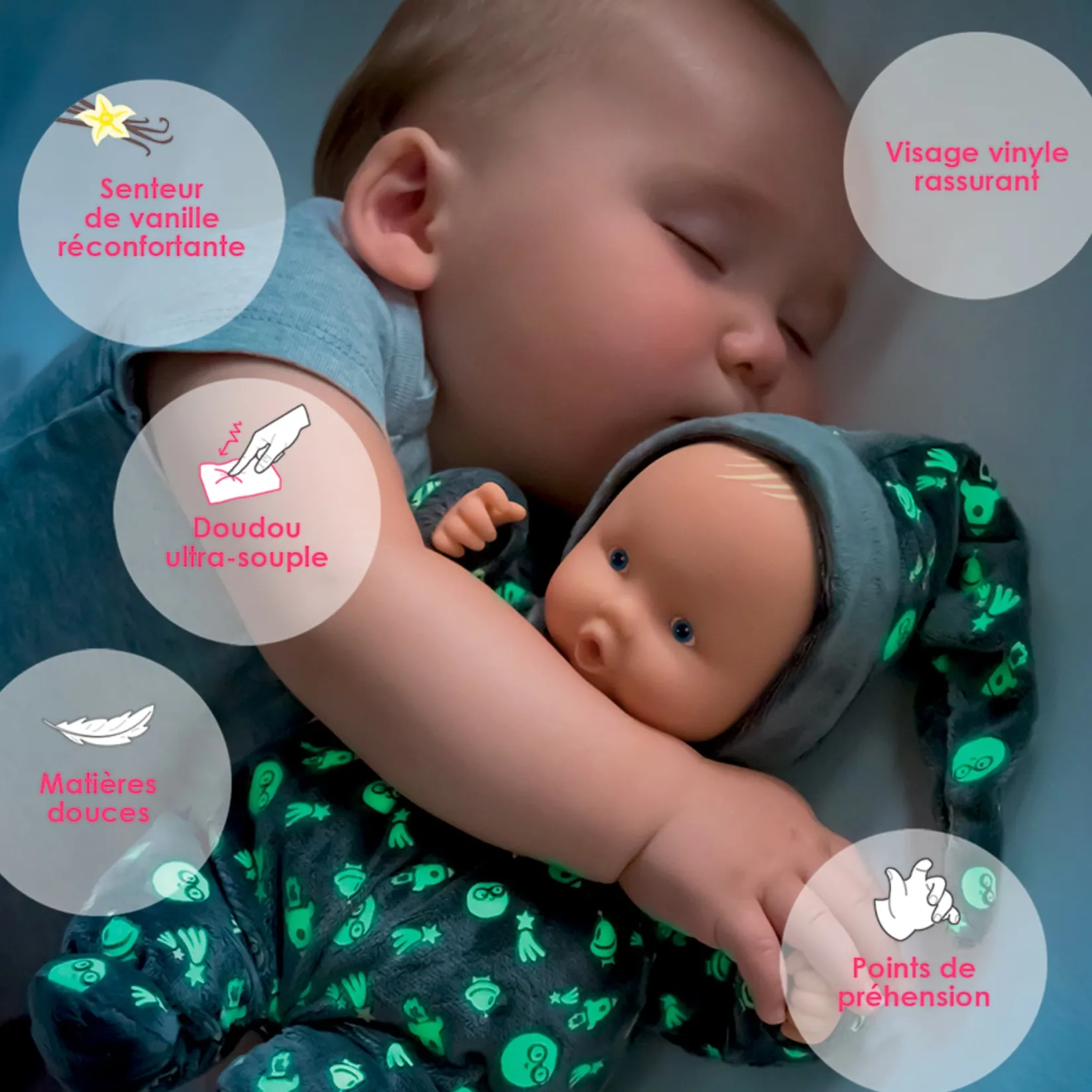 Dolls>Corolle Babipouce Glow In The Dark