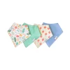 Bibs|Breastfeeding>Copper Pearl Baby Bandana Bibs (4) - Veggies