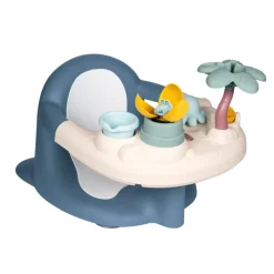 Baby Baths & Seats|Bath Accessories>Smoby Baby Bath Time Seat Blue
