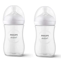Breastfeeding|Bottles & Nipples>Philips Avent Baby Bottle (2) Natural Response 9oz