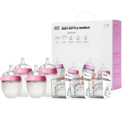 Clearance Baby Bottles Bundle - Pink Breastfeeding|Bottles & Nipples