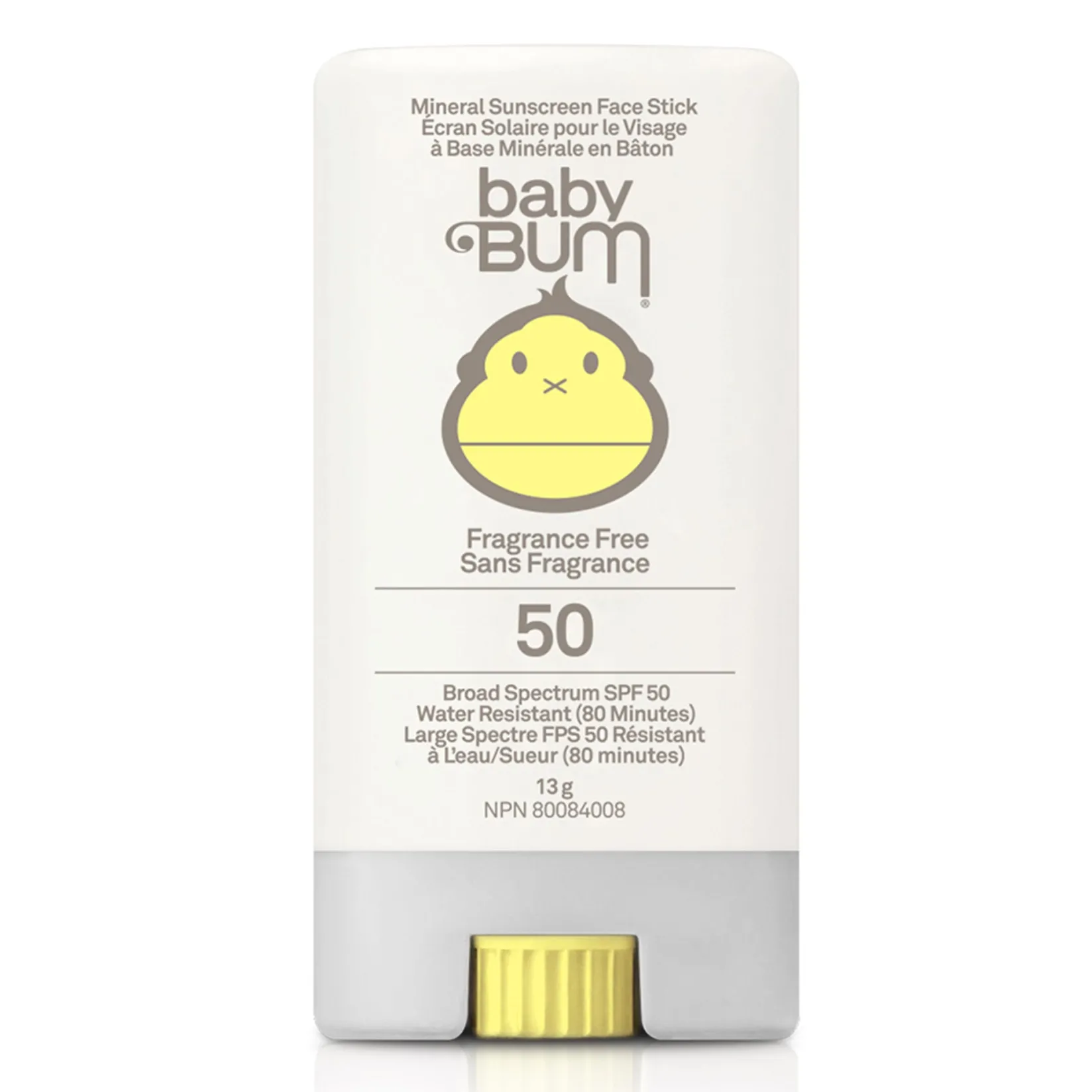 Clearance Baby Bum SPF 50 Sunscreen Face Stick Fragrance Free Kids Body & Hair Care|Body & Hair Care