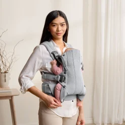 Hot Baby Carrier Harmony Woven - Light Gray Melange Outdoors & Travel|Baby Carriers