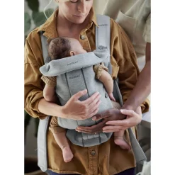 Baby Carrier Mini 3D Jersey - Light Grey Outdoors & Travel|Baby Carriers