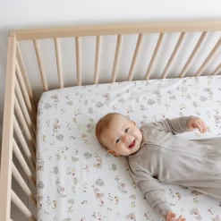 Baby Crib Fitted Sheet - Bear Kids Sheets|Bedding