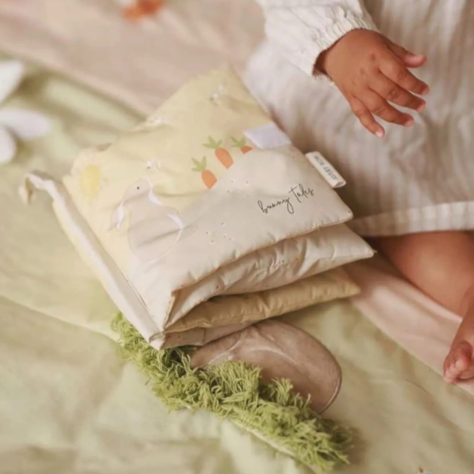 Online Baby Fabric Book - Bunny Tales Developmental Toys