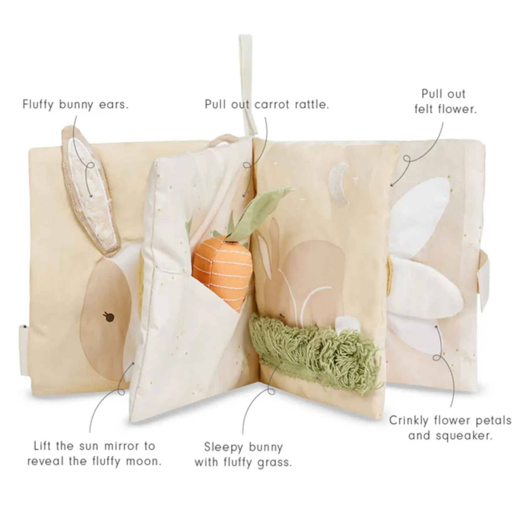 Online Baby Fabric Book - Bunny Tales Developmental Toys