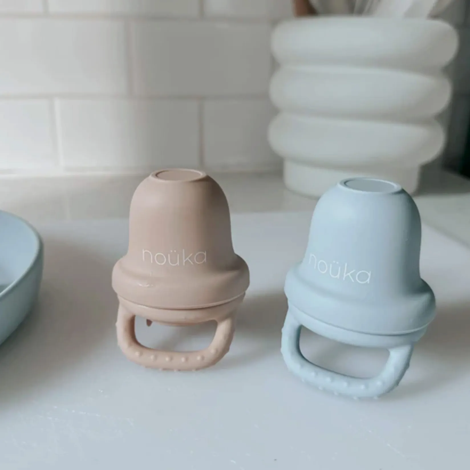 Cleaning & Food Preparation|Food Preparation>Nouka Baby Food Feeder Soft - Blush