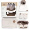 Snowsuits|Snowsuits>Petit Coulou Baby Gift Box (4) 0-6m - Cream