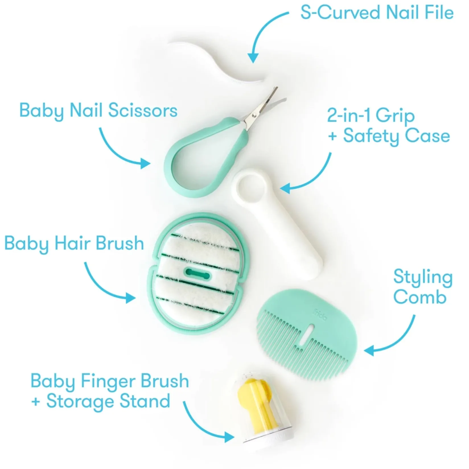 Grooming Kits & Care Accessories>Fridababy Baby Grooming Kit