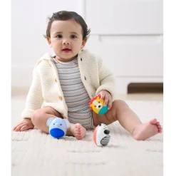 Musical Toys|Developmental Toys>Skip Hop Baby Jungle Beats Baby Egg Shaker Set of 3