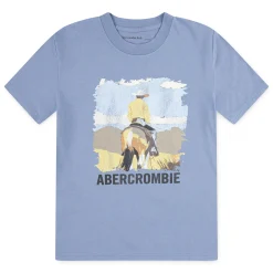 Tops>Abercrombie Kids Back Trail T-shirt 5-18 Blue