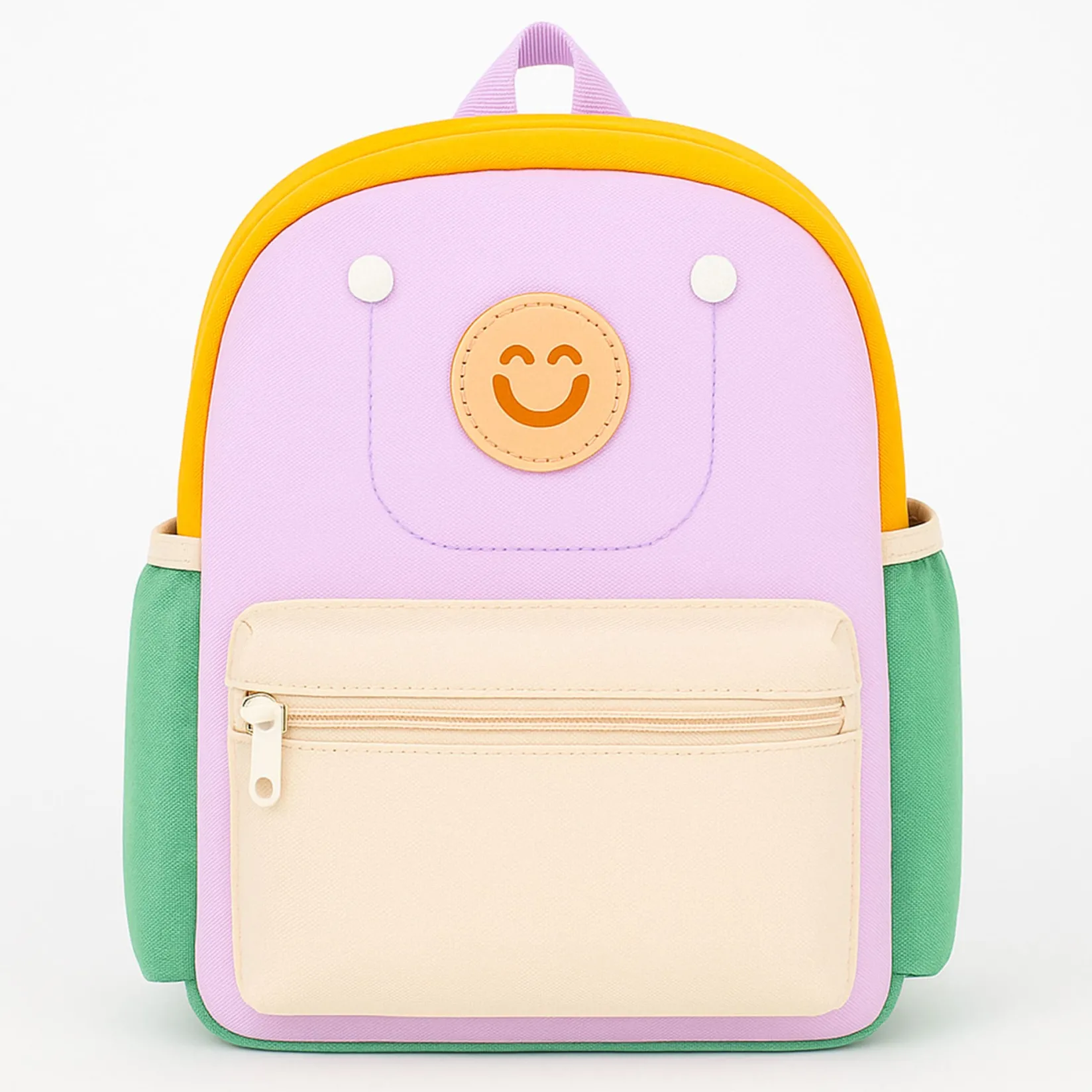 Hot Backpack Colorblock Purple Kids Backpacks