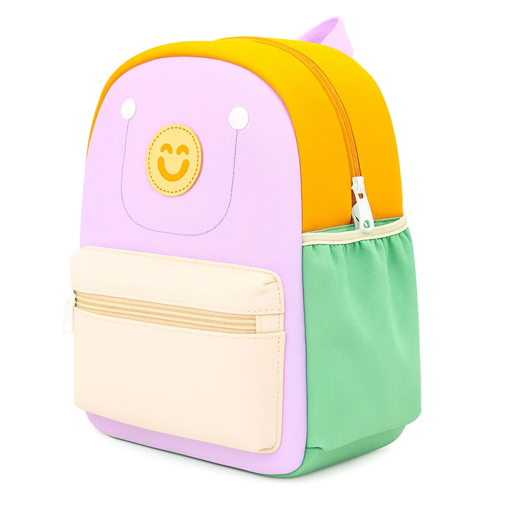 Hot Backpack Colorblock Purple Kids Backpacks