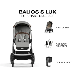 Discount Balios S Lux Stroller - Grey Kids Strollers|Strollers & Trailers