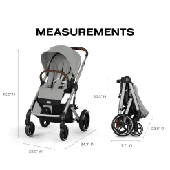 Discount Balios S Lux Stroller - Grey Kids Strollers|Strollers & Trailers
