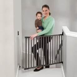 Hot Bamboo Angle Mount Safeway Gate - Grey Gates & Safety
