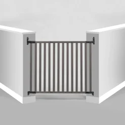 Hot Bamboo Angle Mount Safeway Gate - Grey Gates & Safety