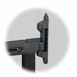 Hot Bamboo Angle Mount Safeway Gate - Grey Gates & Safety