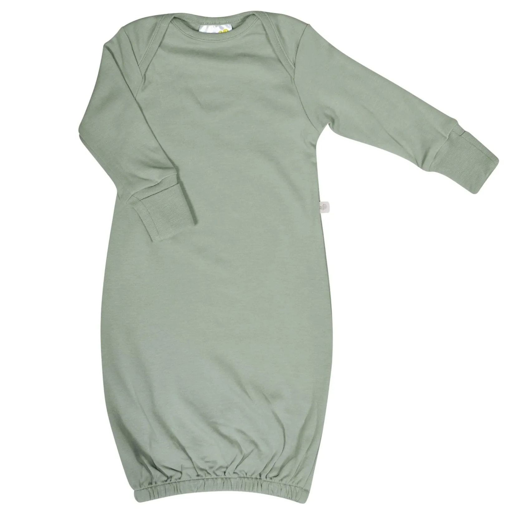 Sleep Bags|Pyjamas>Perlimpinpin Bamboo Baby Sleep Gown-moss Green