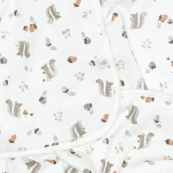 Clearance Bamboo Blanket - Squirrels Kids Blankets|Blankets
