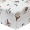 New Bamboo Muslin Fitted Crib Sheet - Bears on Bikes Kids Sheets|Bedding