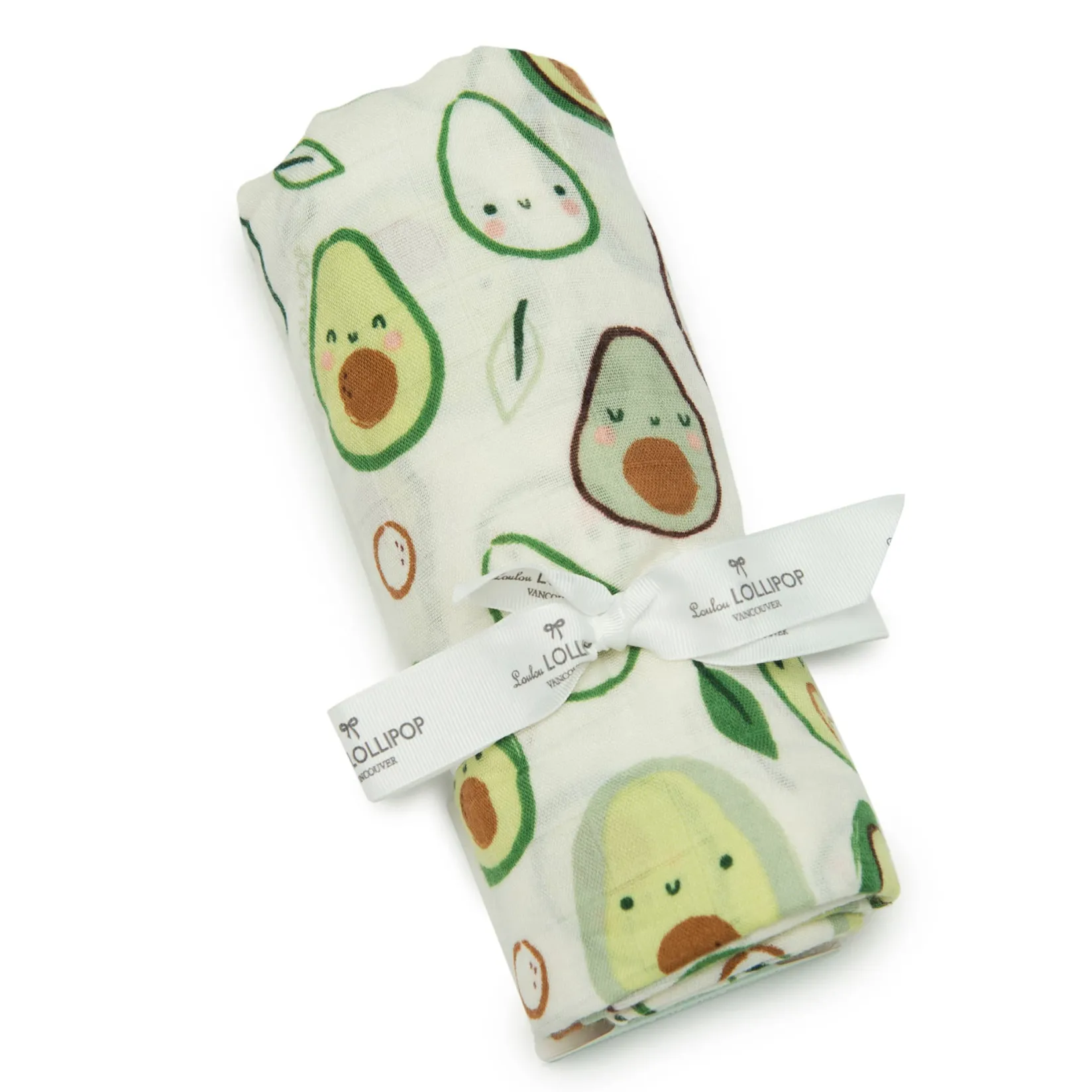 Best Bamboo Muslin Swaddle Blanket - Avocado Kids Blankets|Blankets
