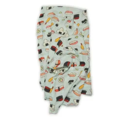 Blankets|Blankets>Loulou Lollipop Bamboo Muslin Swaddle Blanket - Sushi