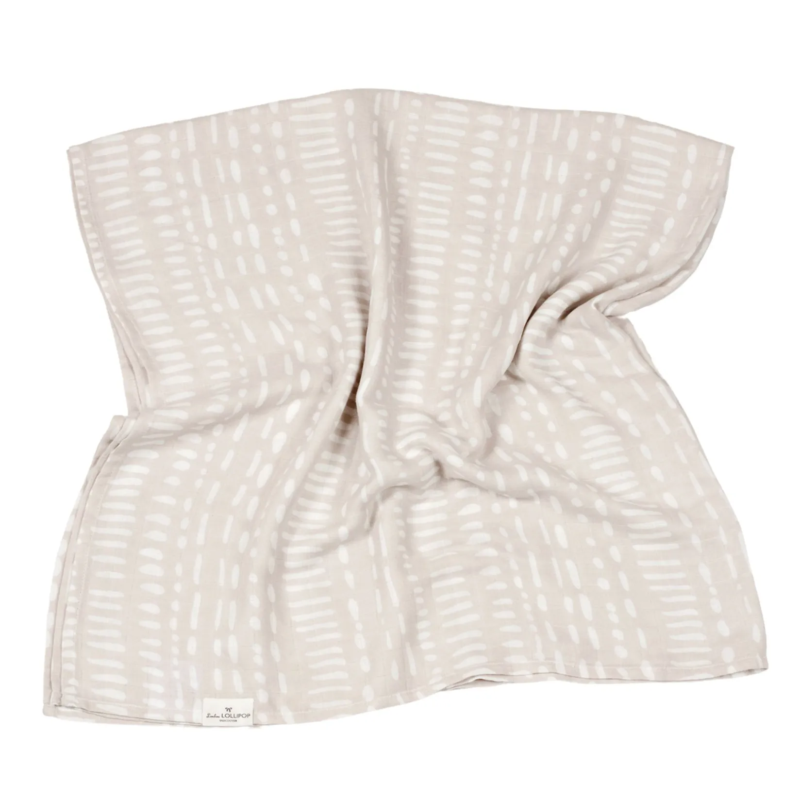 Online Bamboo Muslin Swaddle Blanket - Grey Mudcloth Kids Blankets|Blankets