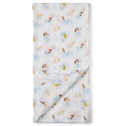 Outlet Bamboo Muslin Swaddle Blanket - Mermaids Kids Blankets|Blankets
