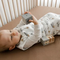 Sleep Bags|Pyjamas>Perlimpinpin Bamboo Night Bag 0-36 months - Construction Beige