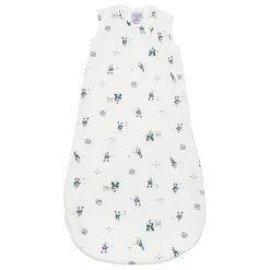 Sleep Bags|Pyjamas>Perlimpinpin Bamboo Sleep Bag 0-36 months - Hockey White