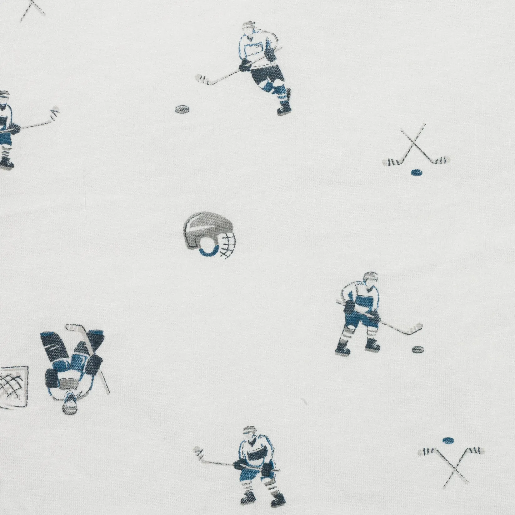 Sleep Bags|Pyjamas>Perlimpinpin Bamboo Sleep Bag 0-36 months - Hockey White