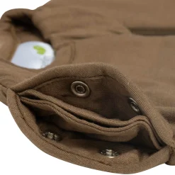 Sleep Bags|Pyjamas>Perlimpinpin Bamboo Sleep Bag Newborn - Moka Brown