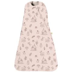 Pajamas|Sleep Bags>Günamüna Bamboo Sleep Bag Sack Newborn-3m - Forest Pink Do-re-mi