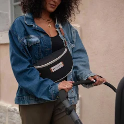 Diaper Bags|Diaper Bags>Baby on board Banana Diaper Bag With Shoulder Strap Armelle- Black