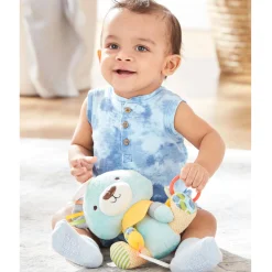Stroller & Car Seat Toys|Developmental Toys>Skip Hop Bandana Buddies Activity Toy - Bear
