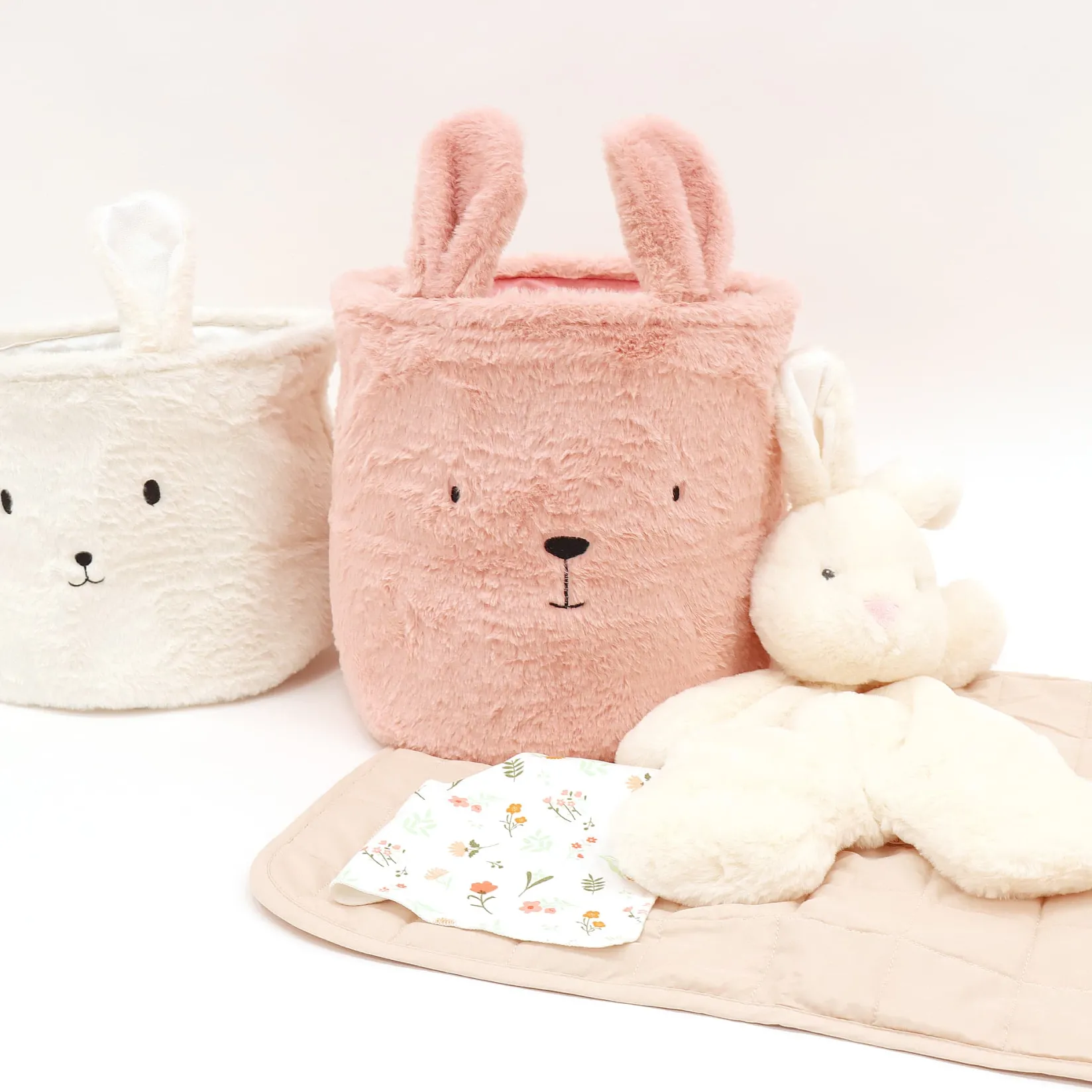 Storage>Bebe Confort Basket - Ivory Rabbit