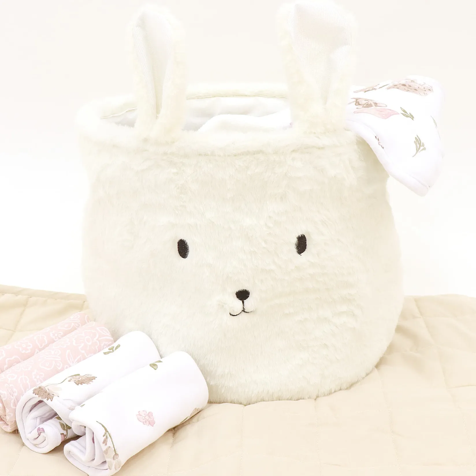 Storage>Bebe Confort Basket - Ivory Rabbit