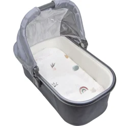 Strollers & Trailers|Outdoors & Travel>Kushies Bassinet Sheet Percale-Floral