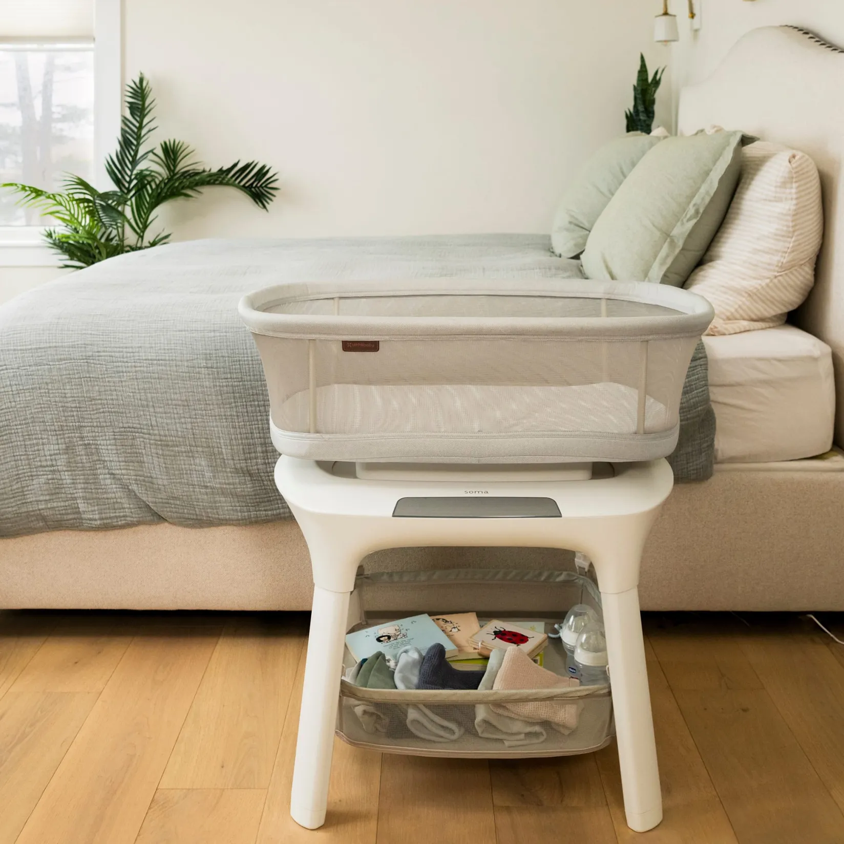 Playards & Bassinets|Playards & Bassinets>UPPAbaby Bassinet Smart Soma - Charlie