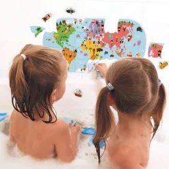 Bath Toys|Bath Accessories>Janod Bath Explorers Map