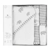 Towels & Wipes|Towels & Wipes>Living Textiles Bath Gift Set 5 Pieces - Grey Elephant