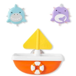 Bath Toys|Bath Accessories>Skip Hop Bath Spinner Shark Narwhal