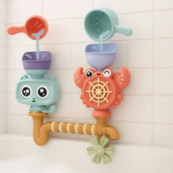 Bath Toys|Bath Accessories>Bebe Confort Bath Toy Crabe And Cat Around