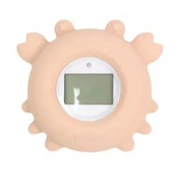 Bath Accessories>Nouka Bathtub Safety Thermometer Crab - Soft Blush