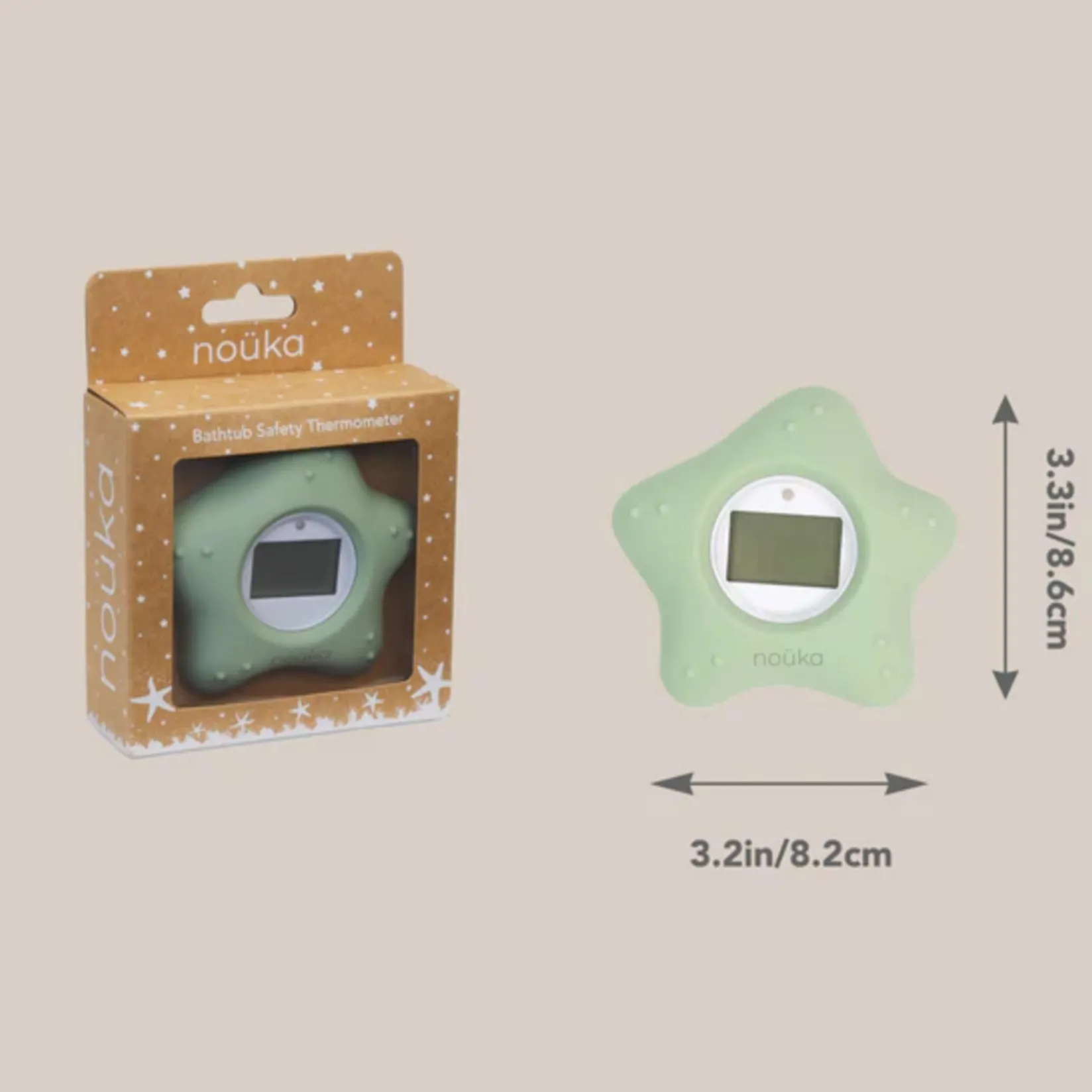 Clearance Bathtub Safety Thermometer Starfish - Moss Bath Accessories