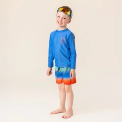 Clearance Beach Ls Rashguard 2-10 Kids/BOY Swimsuits