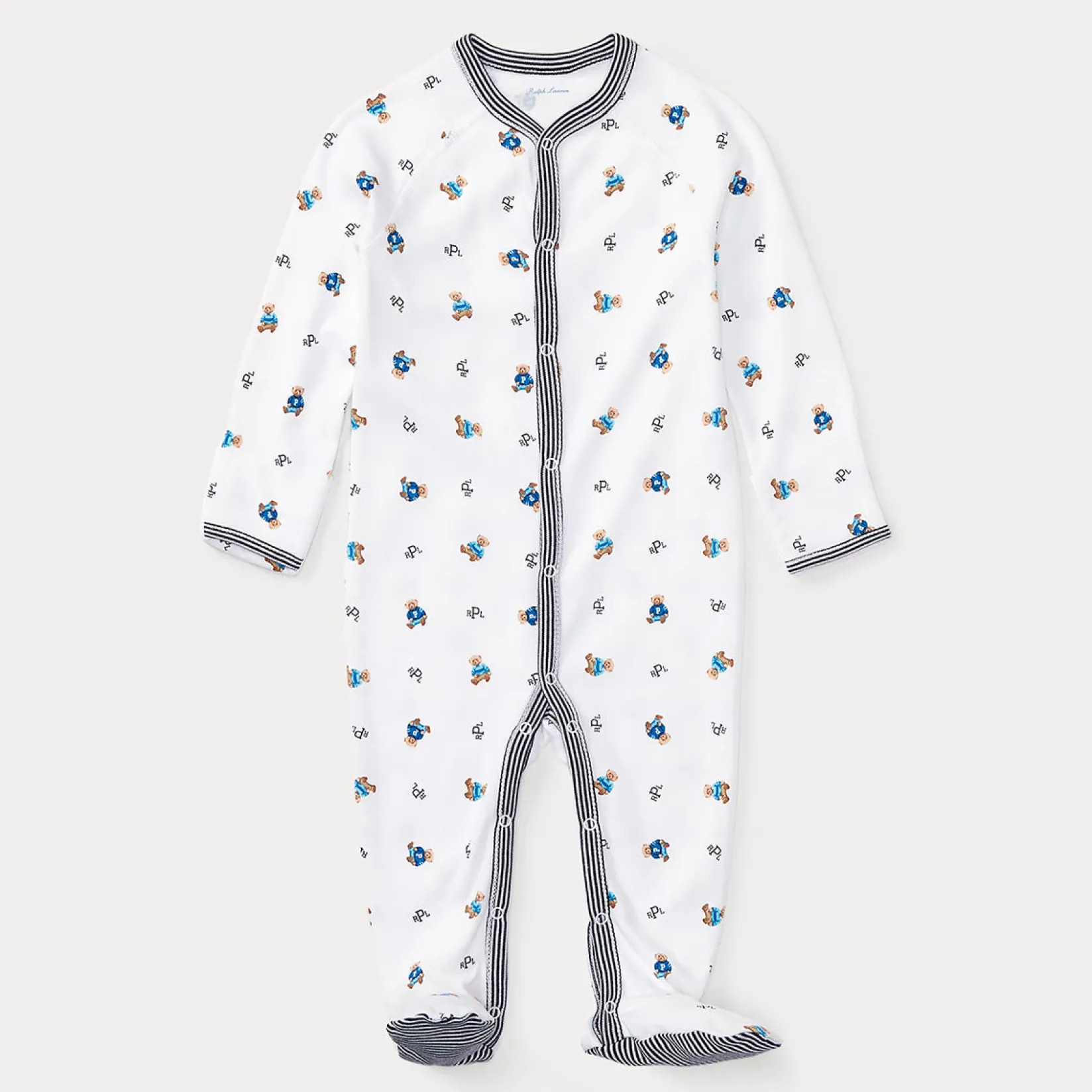 Pajamas|Pyjamas>Polo Ralph Lauren Bear Pajamas Nb-9m