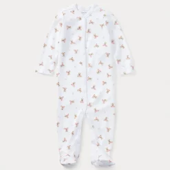 Pajamas|Pyjamas>Polo Ralph Lauren Bear Pajamas Nb-9m White
